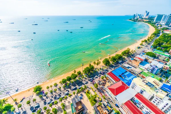 Cidade e Baía de Pattaya — Fotografia de Stock