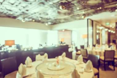 Soyut bulanıklık Restoran