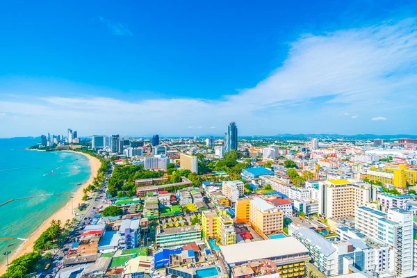 Pattaya città e baia — Foto Stock