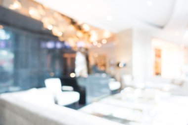 Otel lobisinde bulanıklık