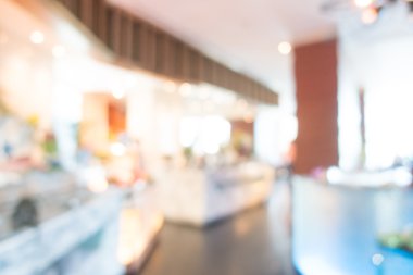 Otel lobisinde bulanıklık