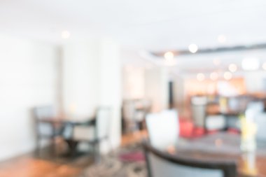 Otel lobisinde bulanıklık