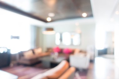 Otel lobisinde bulanıklık