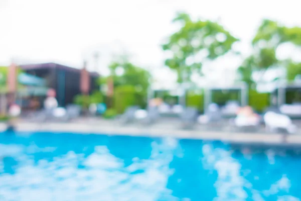Abstract blur hotel pool — Stock Photo, Image