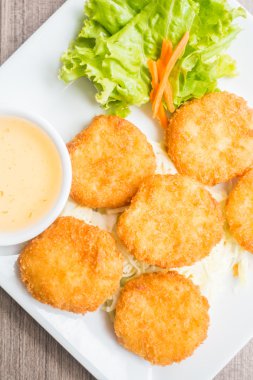 derin yağda kızartılmış karides