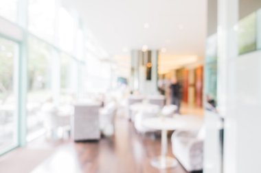 Otel lobisinde bulanıklık