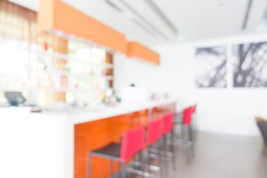 Otel lobisinde bulanıklık