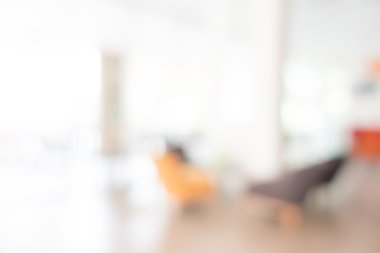 Otel lobisinde bulanıklık