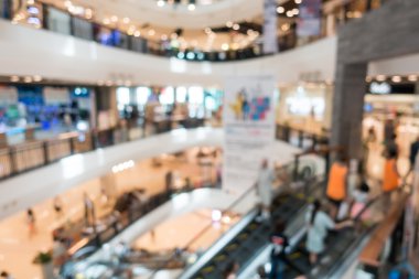 Soyut bulanık alışveriş merkezi