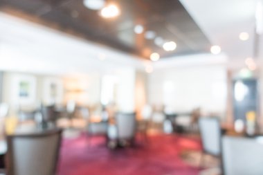 güzel lüks otel ve lobi bulanıklığı