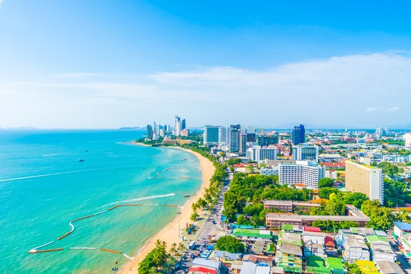 Cidade e Baía de Pattaya — Fotografia de Stock