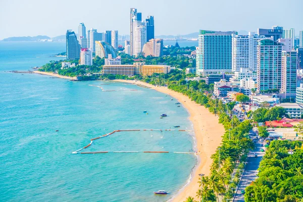 Cidade e Baía de Pattaya — Fotografia de Stock