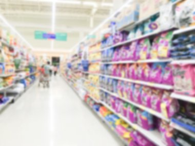 Bulanıklık lüks perakende ve alışveriş merkezi