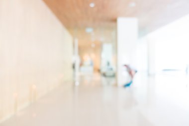 Otel lobisinde bulanıklık