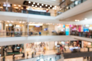 Soyut bulanık alışveriş merkezi