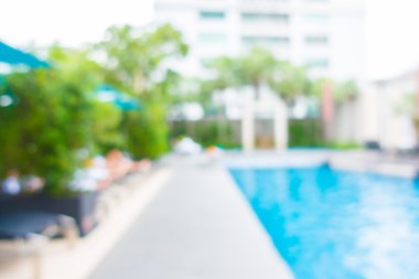 Soyut bulanıklık otel Havuzu