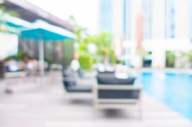 Soyut bulanıklık otel Havuzu