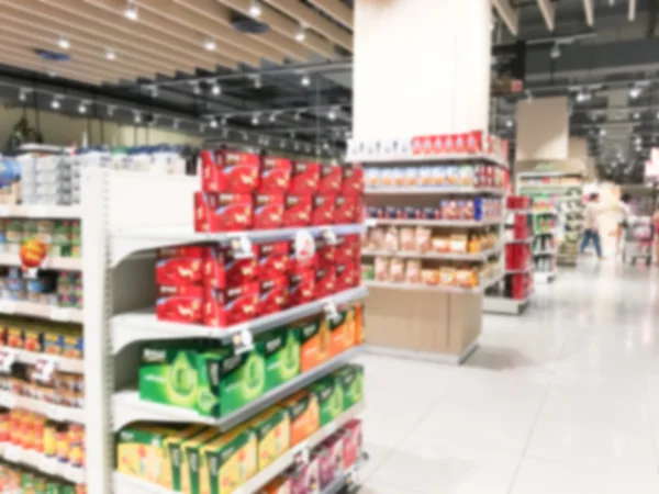 Supermercado desenfoque abstracto —  Fotos de Stock
