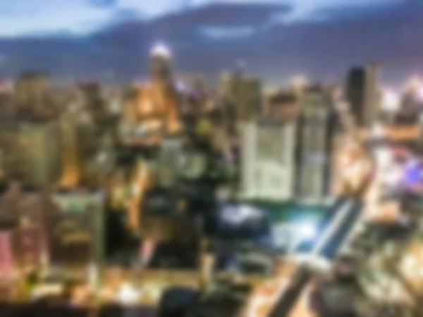 Abstrakt oskärpa bangkok city — Stockfoto