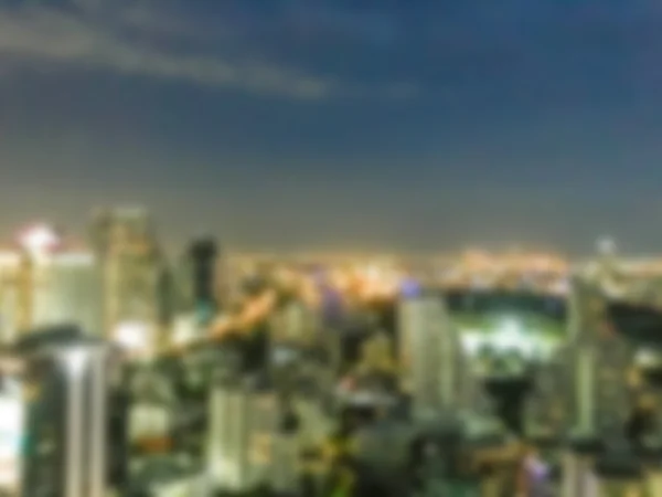 Abstrakt oskärpa bangkok city — Stockfoto