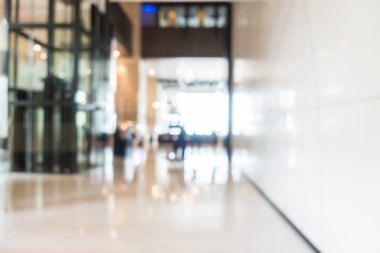 güzel lüks otel ve lobi bulanıklığı