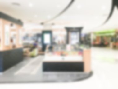 Soyut bulanık alışveriş merkezi