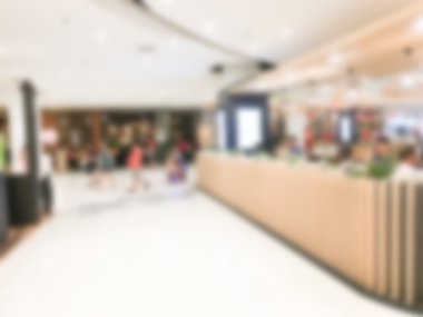 Soyut bulanık alışveriş merkezi