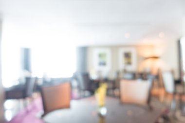 güzel lüks otel ve lobi bulanıklığı