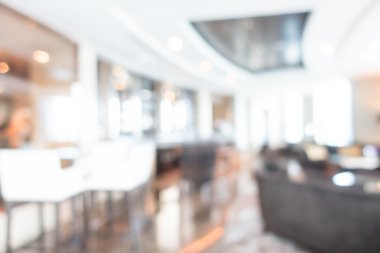 güzel lüks otel ve lobi bulanıklığı