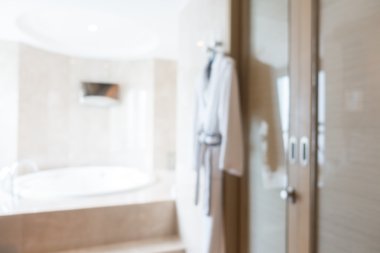 Soyut bulanıklık banyo