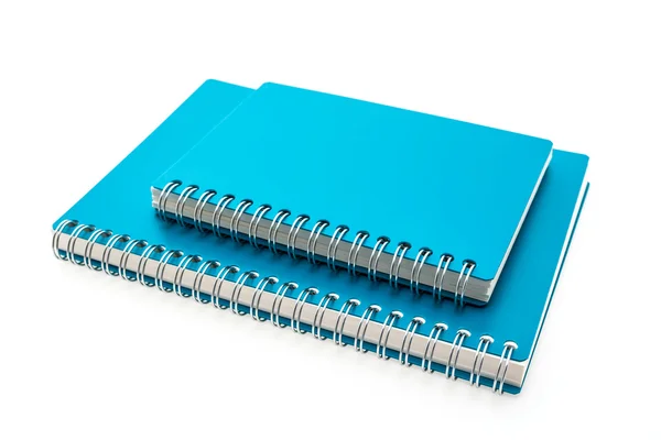 Cadernos coloridos em branco — Fotografia de Stock