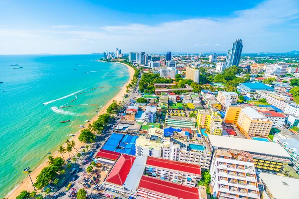 Pattaya città e baia — Foto Stock