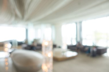 Otel lobisinde bulanıklık