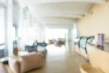 Otel lobisinde bulanıklık