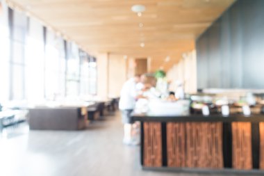 Soyut bulanıklık Restoran