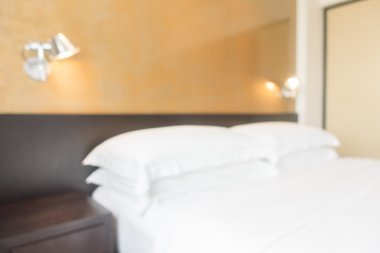 Soyut bulanıklık yatak odası