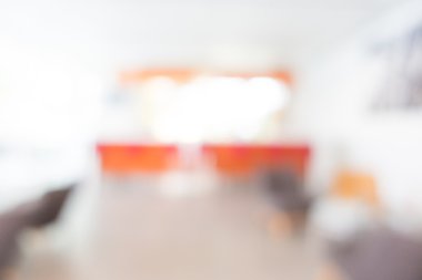 Otel lobisinde bulanıklık