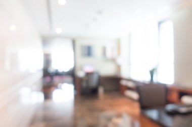 Otel lobisinde bulanıklık