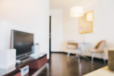 Soyut bulanıklık oturma odası