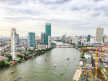 Bangkok şehir bulanıklık