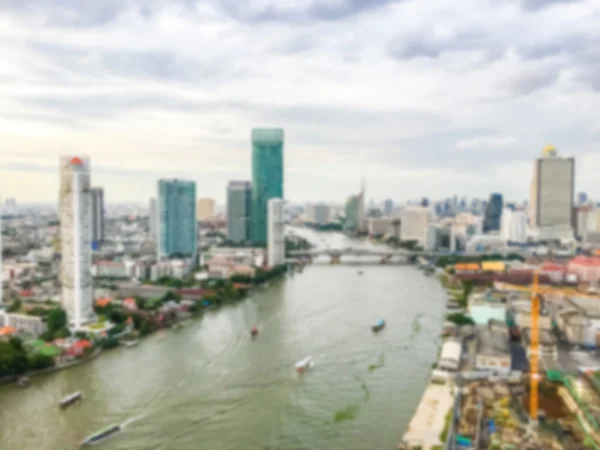 Abstract blur bangkok city — Stock Photo, Image