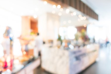 Otel lobisinde bulanıklık