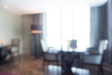 Otel lobisinde bulanıklık