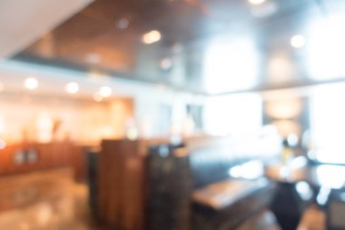 Otel lobisinde bulanıklık