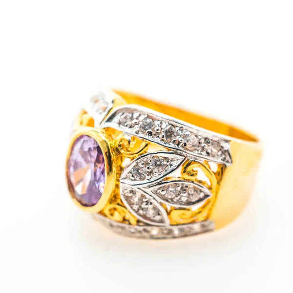 Bague en or de luxe — Photo