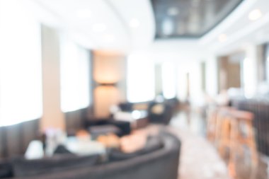 Otel lobisinde bulanıklık