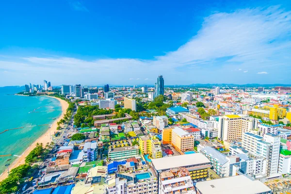 Pattaya città e baia — Foto Stock