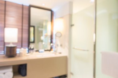 Soyut bulanıklık banyo ve tuvalet