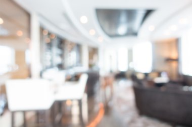 Otel lobisinde bulanıklık