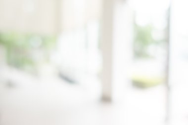 Otel lobisinde bulanıklık